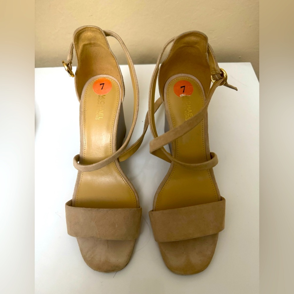 Michael Kors Strappy Open Toe Heels
